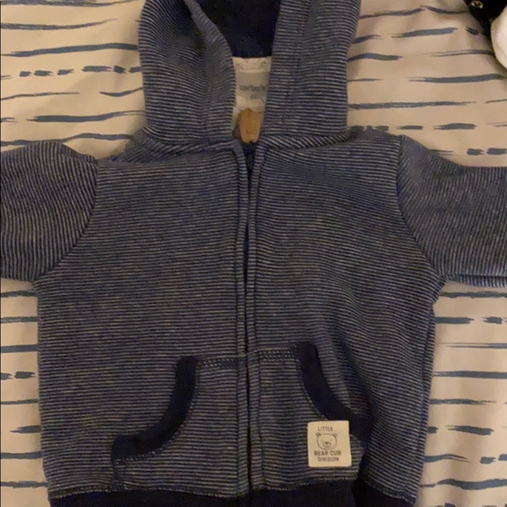 Carter sweater with bodysuit